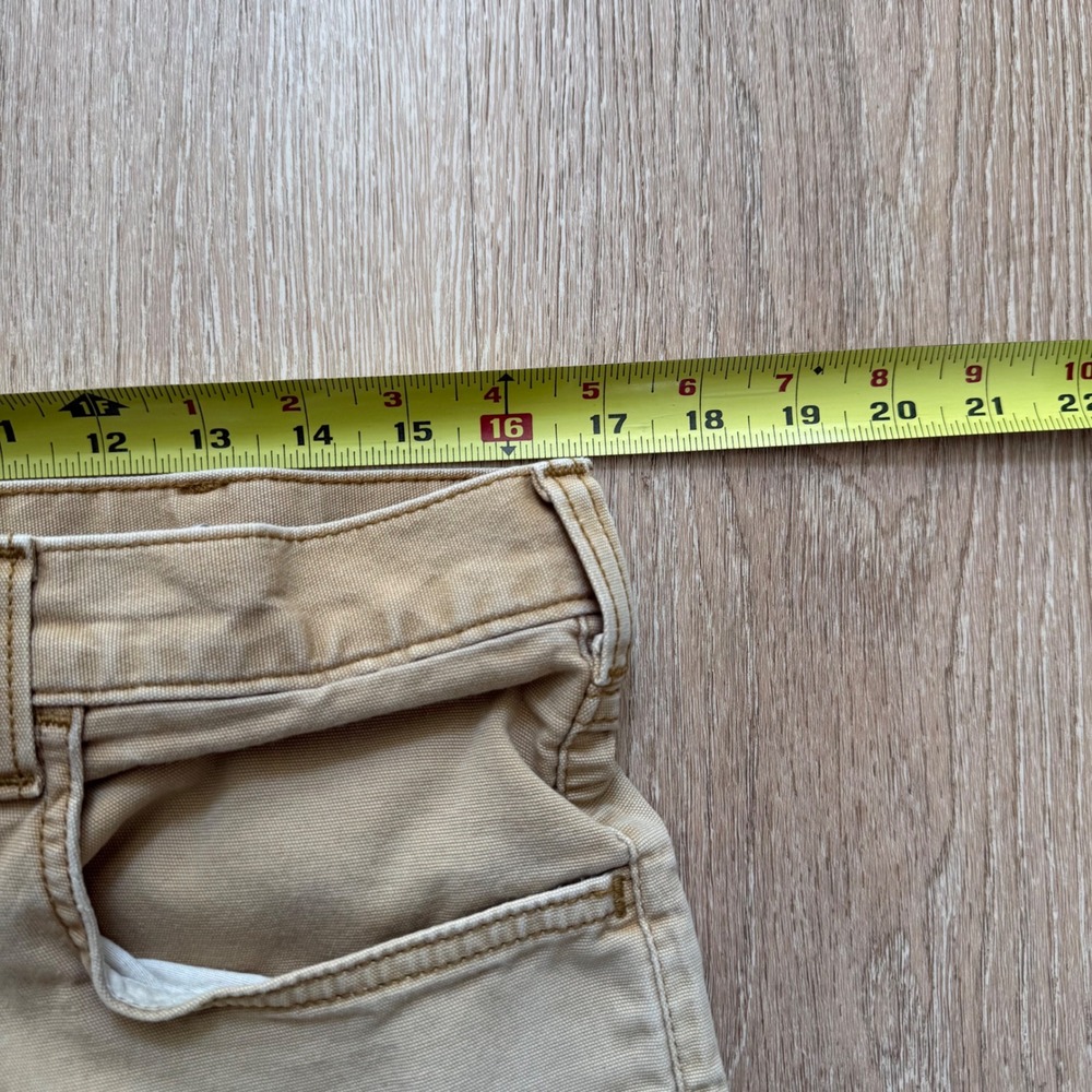 Carhartt 102517-918 Relaxed Fit Canvas Work Pants Mens 34x32 Tan Rugged Utility - Picture 5 of 12